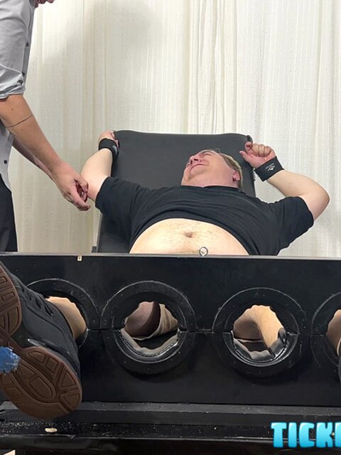CDubs torments Matt’s chubby feet and toes