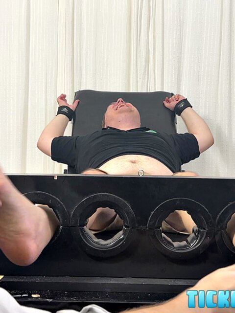 CDubs torments Matt’s chubby feet and toes