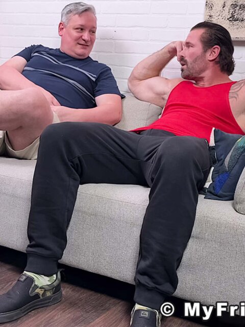 Joey’s new roommate Achilles becomes an expert foot worshipper after a long day