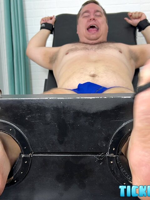 CDubs tickles Matt’s bare feet hard