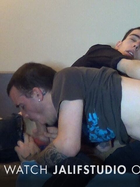 Tiago Grant sucks Alexis Tivoli’s big cock all the way down