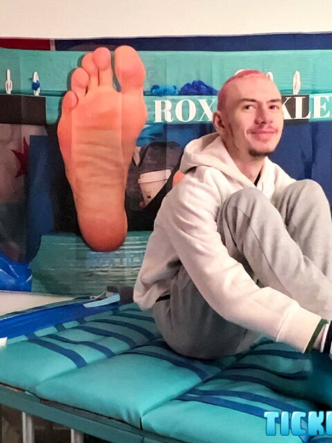 Matt surprises Chase with a thorough tickling in the bedroom