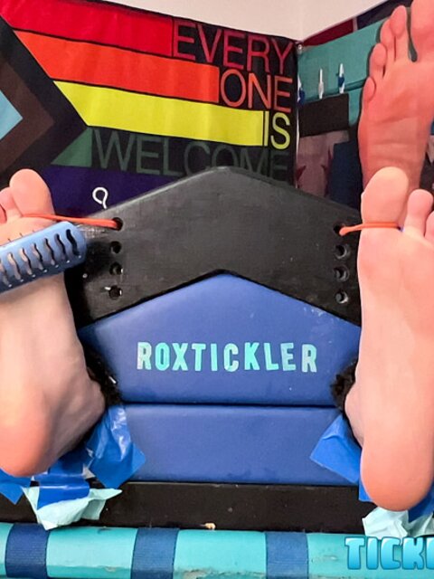 Matt surprises Chase with a thorough tickling in the bedroom