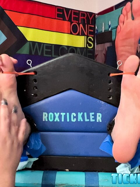 Matt surprises Chase with a thorough tickling in the bedroom
