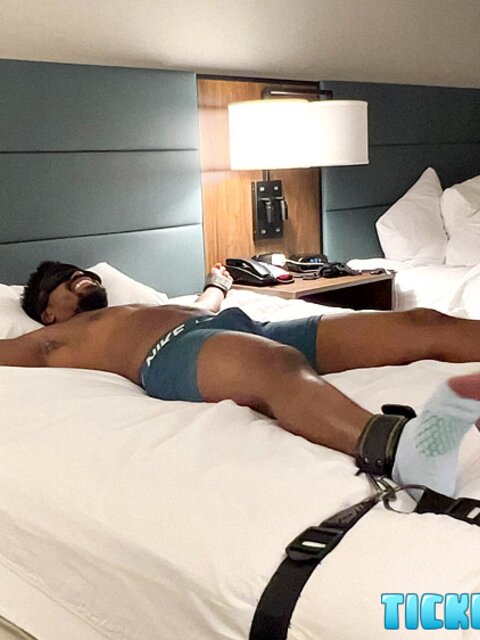 Matt uses fingers and toys to tease Sole Prince’s bare feet