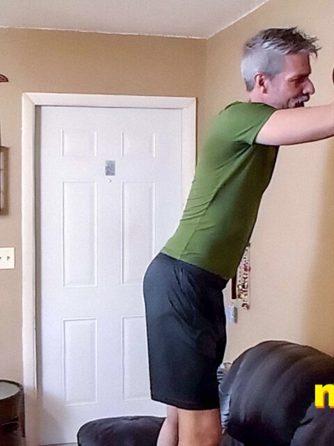 Richard Lennox gets wedgies and spankings from Jeff Drizzle