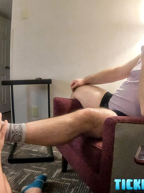 Matt licks Donnie Troy’s feet and toes until he moans