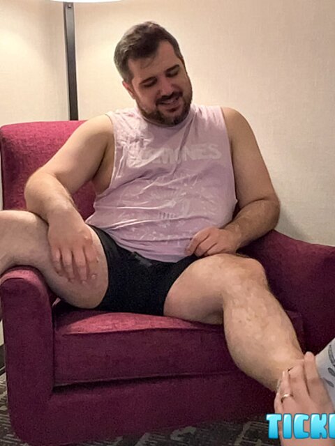 Matt licks Donnie Troy’s feet and toes until he moans