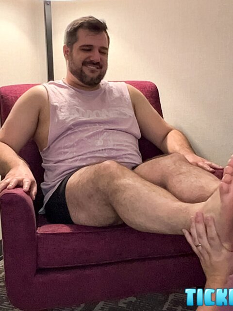 Matt licks Donnie Troy’s feet and toes until he moans
