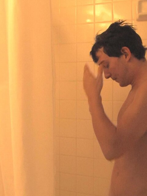 Andy Kay strokes his emo cock to massive solo cumshot
