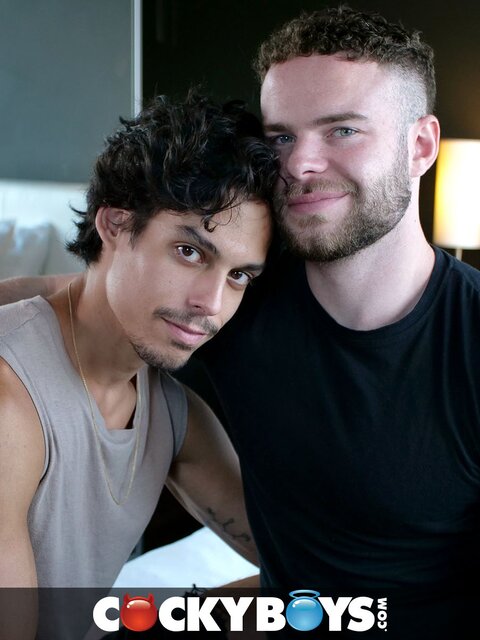 Nico Leon rides Marcus McNeill's dick to creamy finish