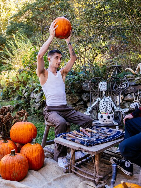 Cody Seiya and Theo Brady do hot interracial twink anal sex for Halloween