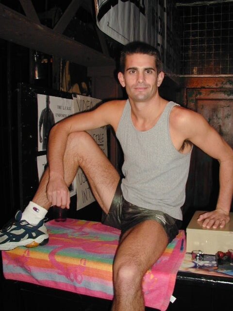 Alan Pratt shows off boots and feet in fetish shoot