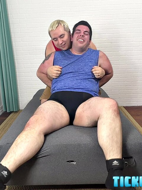 Garrett’s loud laughter echoes as Matt tickles him