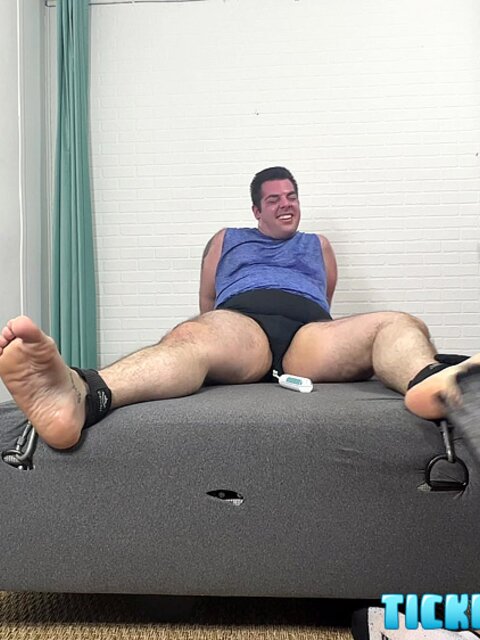 Garrett’s loud laughter echoes as Matt tickles him