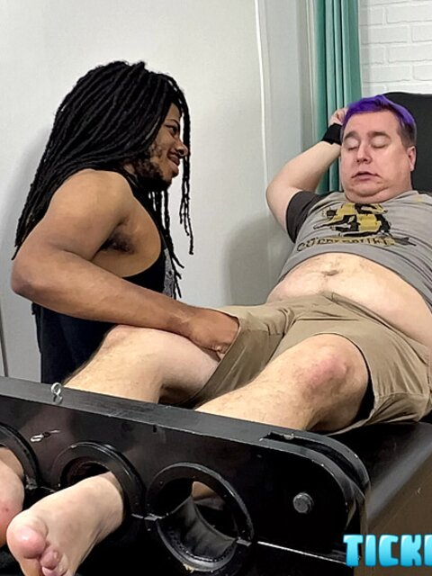 J’s tickles make Matt cackle with shirt over face
