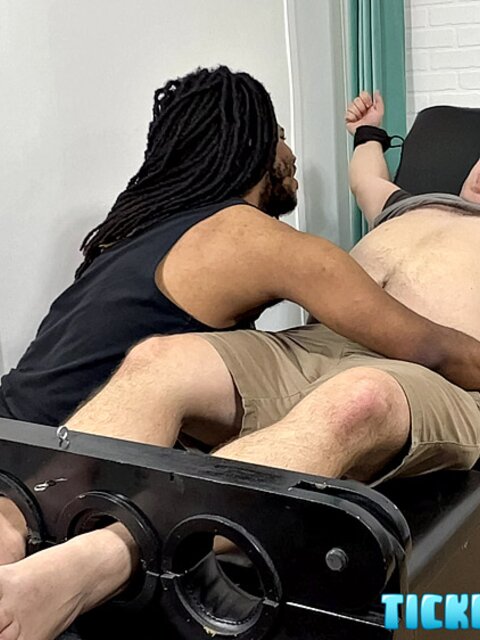 J’s tickles make Matt cackle with shirt over face