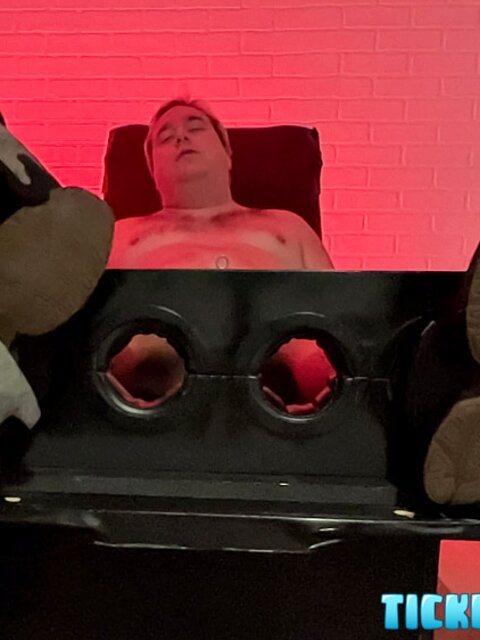 Captain Ryan’s mouth pleasures Matt while tormenting him with tickling