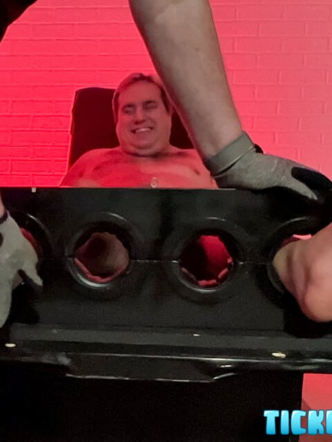 Captain Ryan’s mouth pleasures Matt while tormenting him with tickling