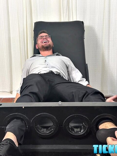 Matt tickles CDubs’ belly button and belly, making him lose control