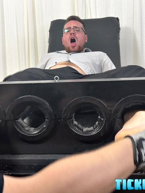 Matt tickles CDubs’ belly button and belly, making him lose control