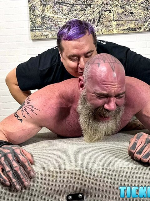 Matt almost makes Slick Rick fall off couch with intense tickling regime