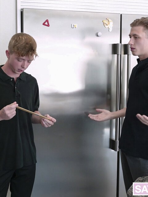 Cole Church whips out big dick to pound Andrew Powers