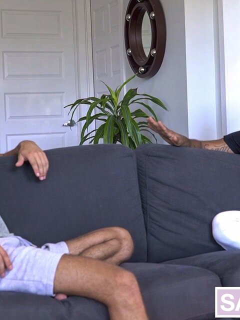 Mateo Zagal bursts in on Sean Peek's intimate video recording