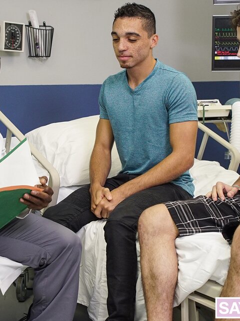 Amone Bane sticks around for Dante Drackis' routine check