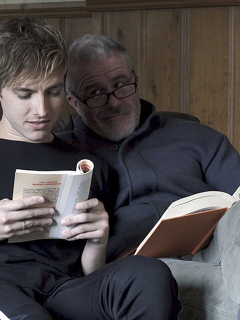 Cameron Basinger spies on stepdad Greg McKeon and step grandpa Dale Savage’s blowjob