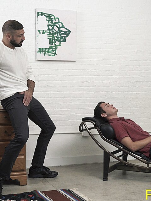 Marco Napoli teaches Mason Anderson about boners with rough anal and deepthroat