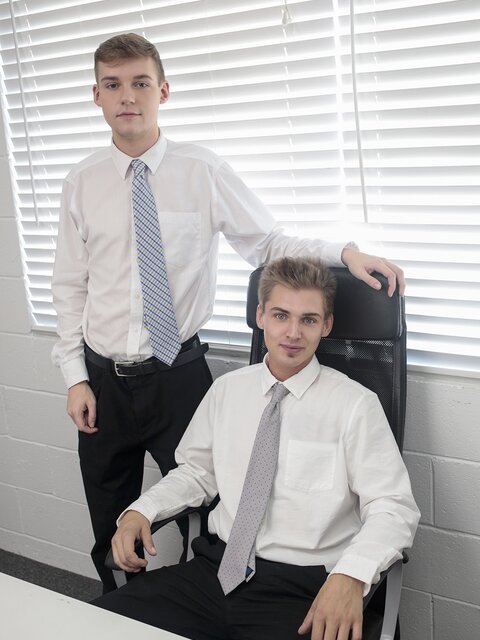 Elder Jack Bailey rims Ashton Silvers after tie straighten kiss