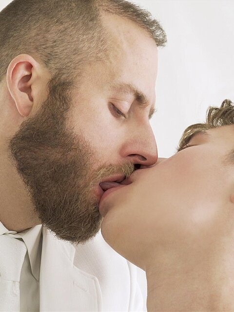 Joel Someone sucks Elder Adam Awbride's cock then ties him