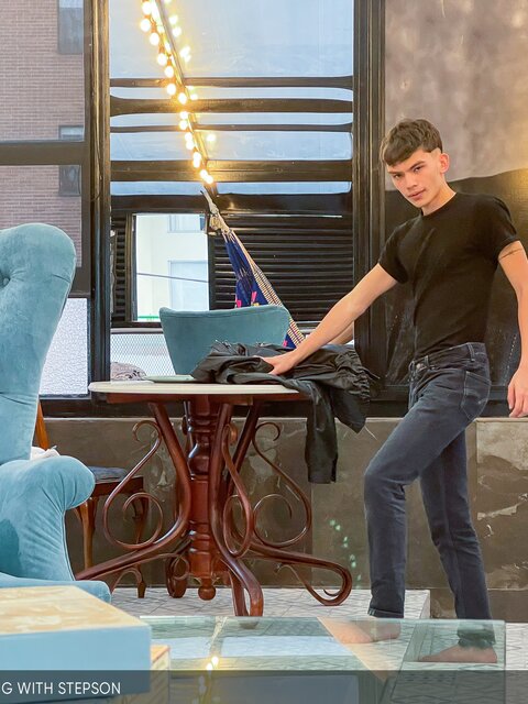 Stepdad barebacks frustrated Esteban Velez to cheer him up