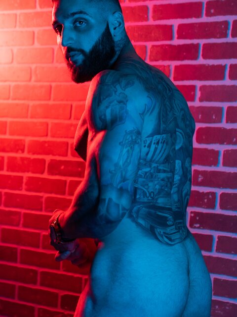 Tony D'Angelo empties balls at local sex club hookup spot