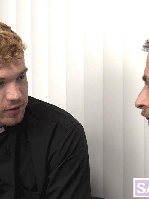 Father Dacotah Red confesses impure thoughts to Father Joel Someone