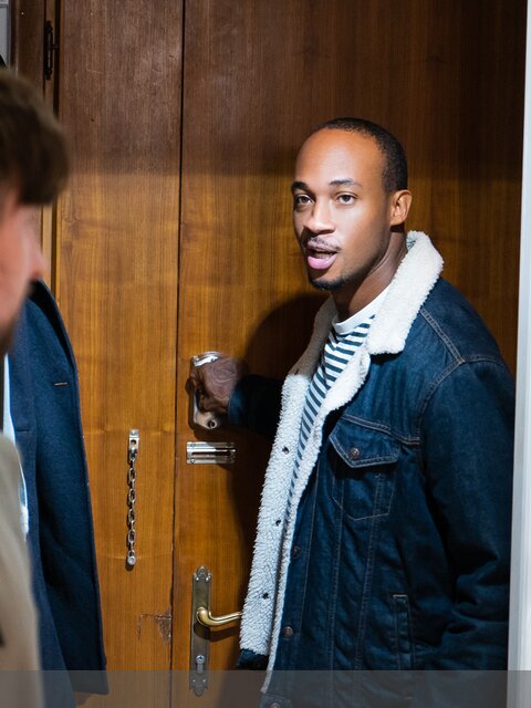 Drew Dixon swaps vegan diet for meat with Trent King’s big cock