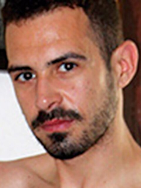 Koldo Goran and Viktor Rom rough-fuck live on stage