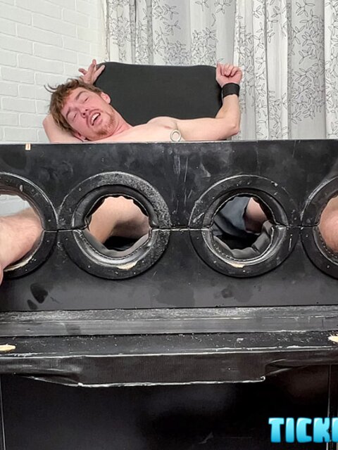 Ryder and Matt tickle new pup Hammy to hysterics