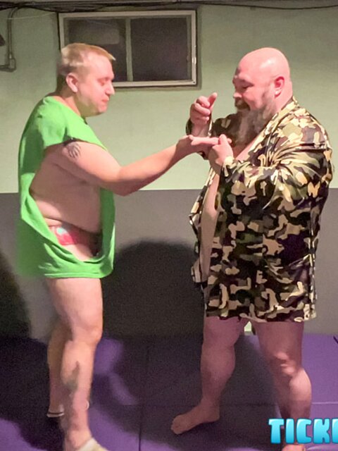 Buddy trains Matt in wrestling but tickles break him