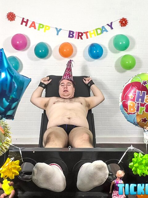 Miscallaneous throws twisted birthday tickle party for Matt