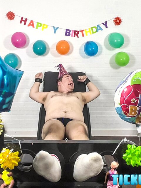 Miscallaneous throws twisted birthday tickle party for Matt