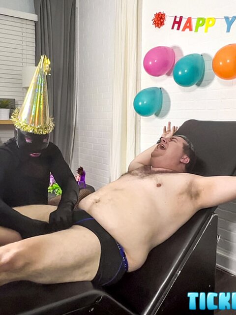 Miscallaneous throws twisted birthday tickle party for Matt