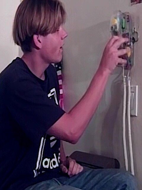 Matt Windsor rams cute blond Nathan Monon outdoors