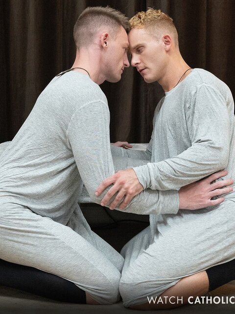 Reverend Aries breeds altar boys Dylan and Kyle