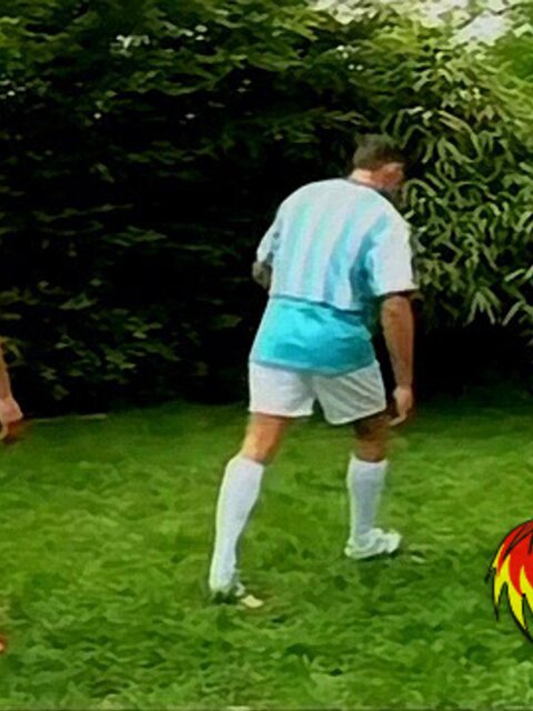 Jock twins Jean and Daniel Lautrec breed hot daddy outdoors