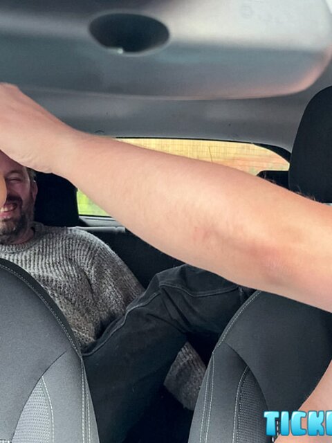 Tickleswitch 2020 gets tickled hard in his own car as payback
