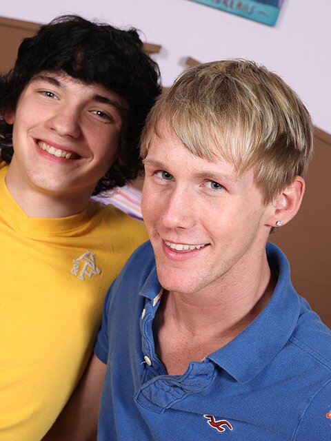 Helpful Hayden Chandler knows exactly how to relax stressed Josh Bensan