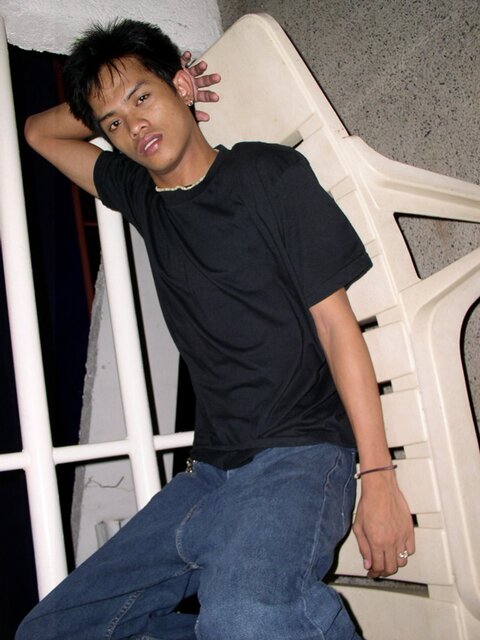 Freshly 18 Filipino twink Ascotte poses and strokes his cute cock for the first time
