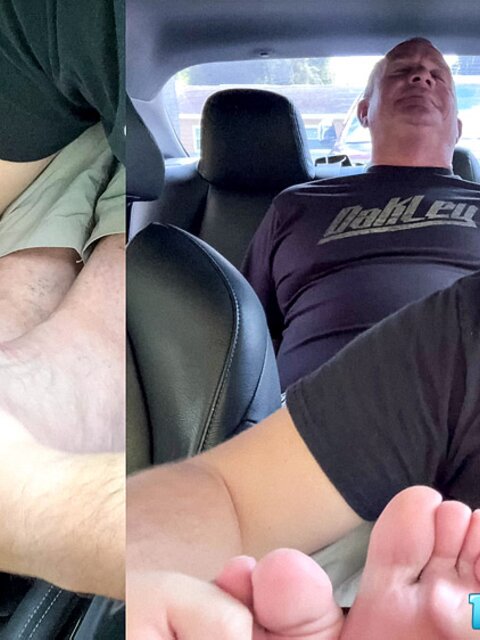 GottaluvBB tickles and worships Matt's bare feet before making him squirm for more